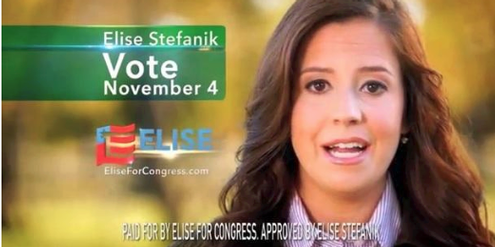 Elise Stefanik ist mit 30 Jahren die jüngste Frau im Repräsentantenhaus. Elise Stefanik ist mit 30 Jahren die jüngste Frau im Repräsentantenhaus.
