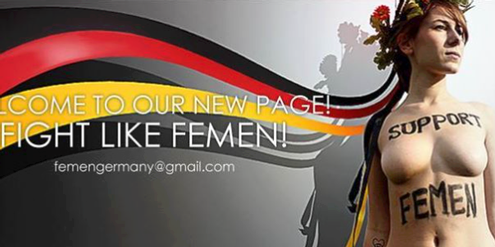 Die politischen «Femen» müssen ihre Brustwarzen abdecken, um die Facebook-Zensur zu vermeiden. Die politischen «Femen» müssen ihre Brustwarzen abdecken, um die Facebook-Zensur zu vermeiden.