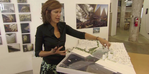 Preisträgerin Jeanne Gang hat den Aqua Tower in Chicago mitentworfen. Preisträgerin Jeanne Gang hat den Aqua Tower in Chicago mitentworfen.