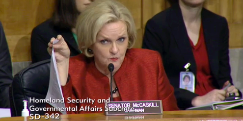 Die demokratische Senatorin Claire McCaskill hat das Gesetz vorgeschlagen. Die demokratische Senatorin Claire McCaskill hat das Gesetz vorgeschlagen.