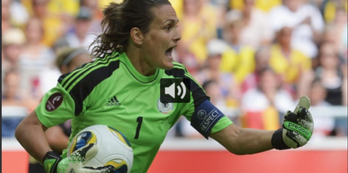 Weltfussballerin Nadine Angerer gehörte zu den Klägerinnen gegen die Fifa. Weltfussballerin Nadine Angerer gehörte zu den Klägerinnen gegen die Fifa.
