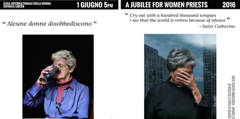 Zwei Porträts der Plakat-Kampagne «Einige Frauen gehorchen nicht». Zwei Porträts der Plakat-Kampagne «Einige Frauen gehorchen nicht».