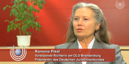 Ramona Pisal, Präsidentin des Deutschen Juristinnenbundes. Ramona Pisal, Präsidentin des Deutschen Juristinnenbundes.