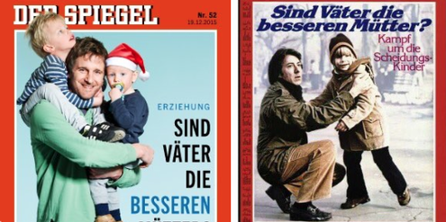 In Scheidungsfällen sind Vorwürfe an Mütter nicht neu: «Der Spiegel» 2015 (links) und 1980 (rechts). In Scheidungsfällen sind Vorwürfe an Mütter nicht neu: «Der Spiegel» 2015 (links) und 1980 (rechts).
