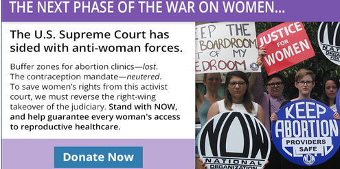 Der US-Dachverband «National Organization for Women» spricht von einem «Krieg gegen Frauen». Der US-Dachverband «National Organization for Women» spricht von einem «Krieg gegen Frauen».