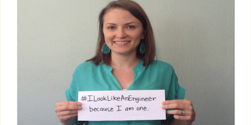 Eine junge Technikerin kritisiert Vorurteile gegenüber Frauen in der Technologiebranche. Eine junge Technikerin kritisiert Vorurteile gegenüber Frauen in der Technologiebranche.