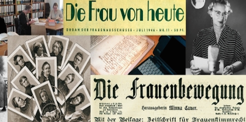 Dokumente der Frauenbewegung werden dank des digitalen Archivs leichter auffindbar. Dokumente der Frauenbewegung werden dank des digitalen Archivs leichter auffindbar.