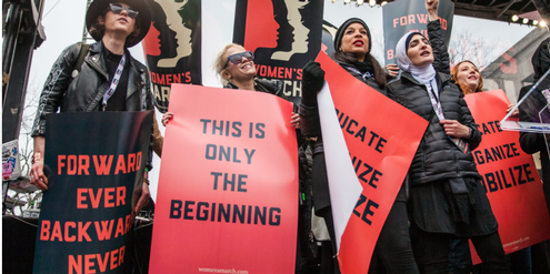 Der Frauenmarsch war der Anfang – jetzt soll daraus eine politische Bewegung werden. Der Frauenmarsch war der Anfang – jetzt soll daraus eine politische Bewegung werden.