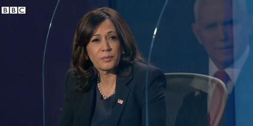 Kamala Harris sei ein «Monster», twitterte Donald Trump nach dem TV-Duell mit Mike Pence. Kamala Harris sei ein «Monster», twitterte Donald Trump nach dem TV-Duell mit Mike Pence.