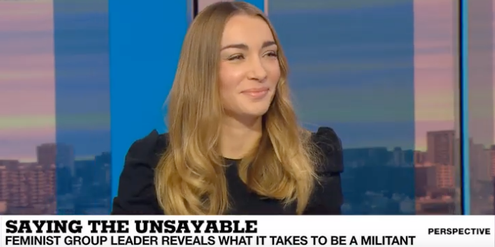 Inna Schewtschenko: «Mein Aktivismus hat keine Grenzen.» Inna Schewtschenko: «Mein Aktivismus hat keine Grenzen.»