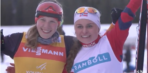 Junge Kombiniererinnen am «FIS Youth Cup»-Final letztes Jahr in Trondheim. Junge Kombiniererinnen am «FIS Youth Cup»-Final letztes Jahr in Trondheim.