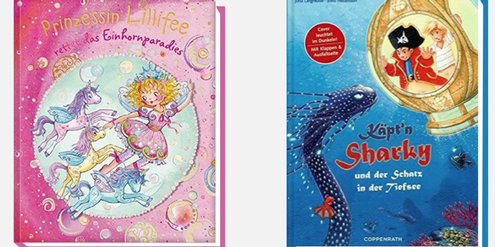 Das rosa Buch für Mädchen und das blaue für Jungen zementieren Rollenklischees. Das rosa Buch für Mädchen und das blaue für Jungen zementieren Rollenklischees.