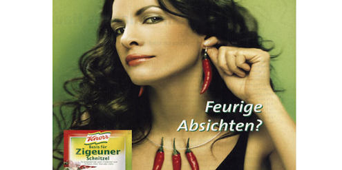 Will Unilever nicht mehr: Klischeehafte Knorr-Werbung aus dem Jahr 2004. Will Unilever nicht mehr: Klischeehafte Knorr-Werbung aus dem Jahr 2004.