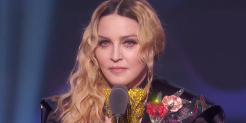 Madonna während ihrer Rede an der Preisverleihung «Billboard Music Awards» vor zwei Jahren. Madonna während ihrer Rede an der Preisverleihung «Billboard Music Awards» vor zwei Jahren.