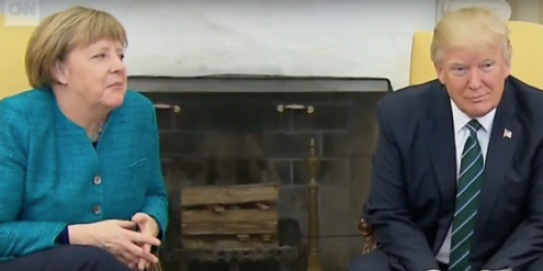Vorbild für Gegner der Emanzipation: Donald Trump ignoriert sogar Angela Merkel. Vorbild für Gegner der Emanzipation: Donald Trump ignoriert sogar Angela Merkel.