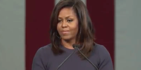 Michelle Obama: «Das ist nicht normal, das gehört nicht in die Politik.» Michelle Obama: «Das ist nicht normal, das gehört nicht in die Politik.»