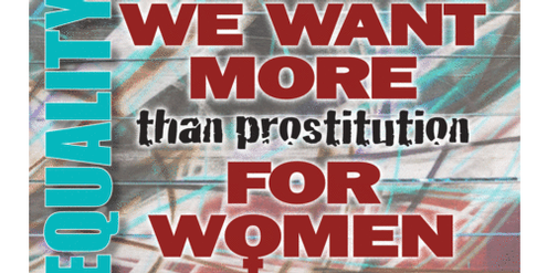 Die «Women’s Coalition for the Abolition of Prostitution» begrüsst die Bestrafung der Freier. Die «Women’s Coalition for the Abolition of Prostitution» begrüsst die Bestrafung der Freier.