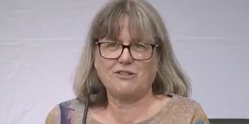 Nobelpreisträgerin Donna Strickland. Nobelpreisträgerin Donna Strickland.