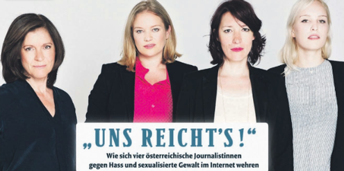 Renommierte Journalistinnen prangern den Frauenhass im Netz an. Renommierte Journalistinnen prangern den Frauenhass im Netz an.