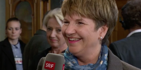«Landesmutter» Viola Amherd. «Landesmutter» Viola Amherd.